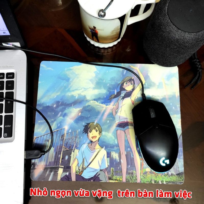 <27 mẫu> Lót chuột máy tính Anime One Piece kích cỡ bàn di chuột lớn