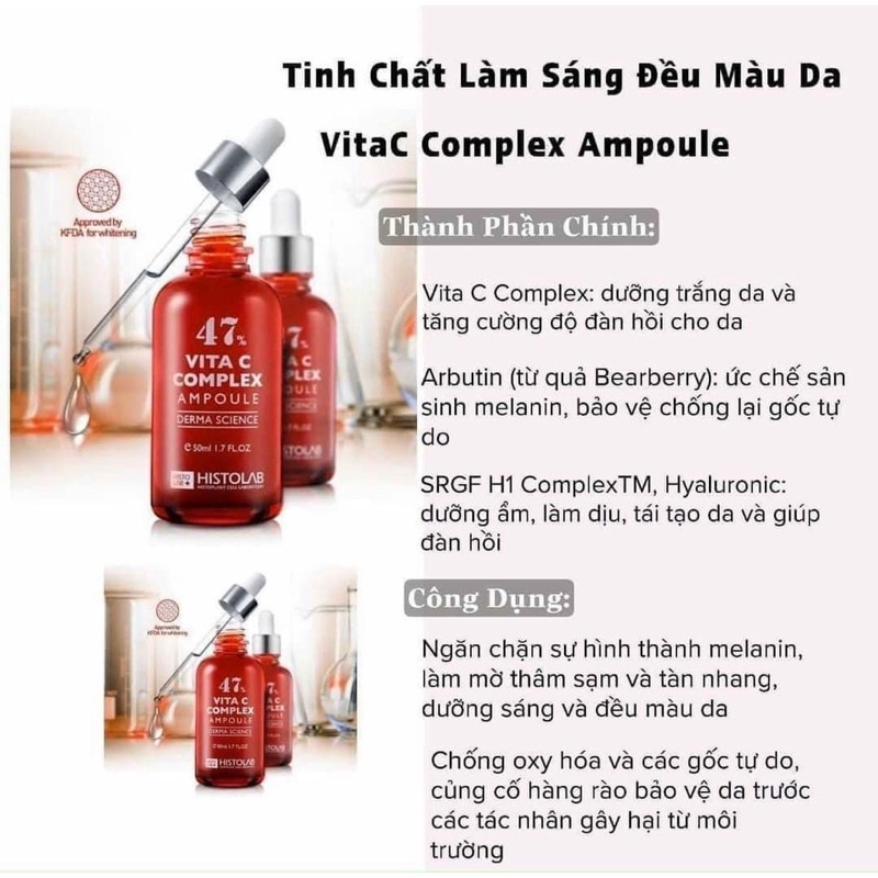 Serum trắng da Vitac 47