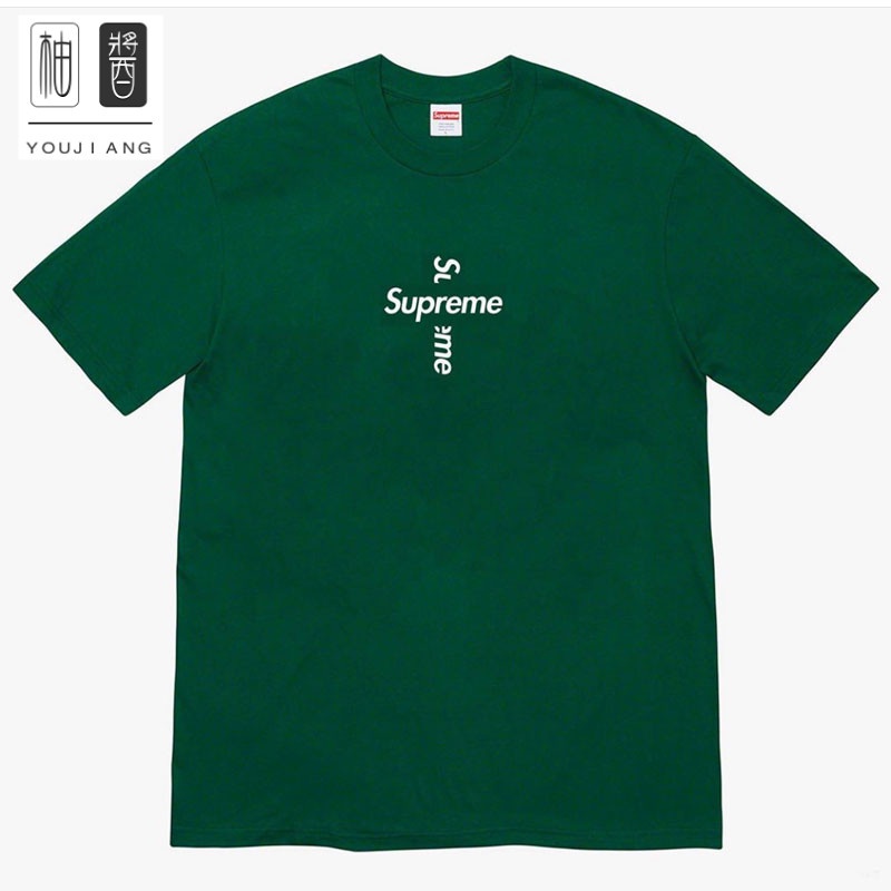 Áo Thun Tay Ngắn In Chữ Supreme 20fw