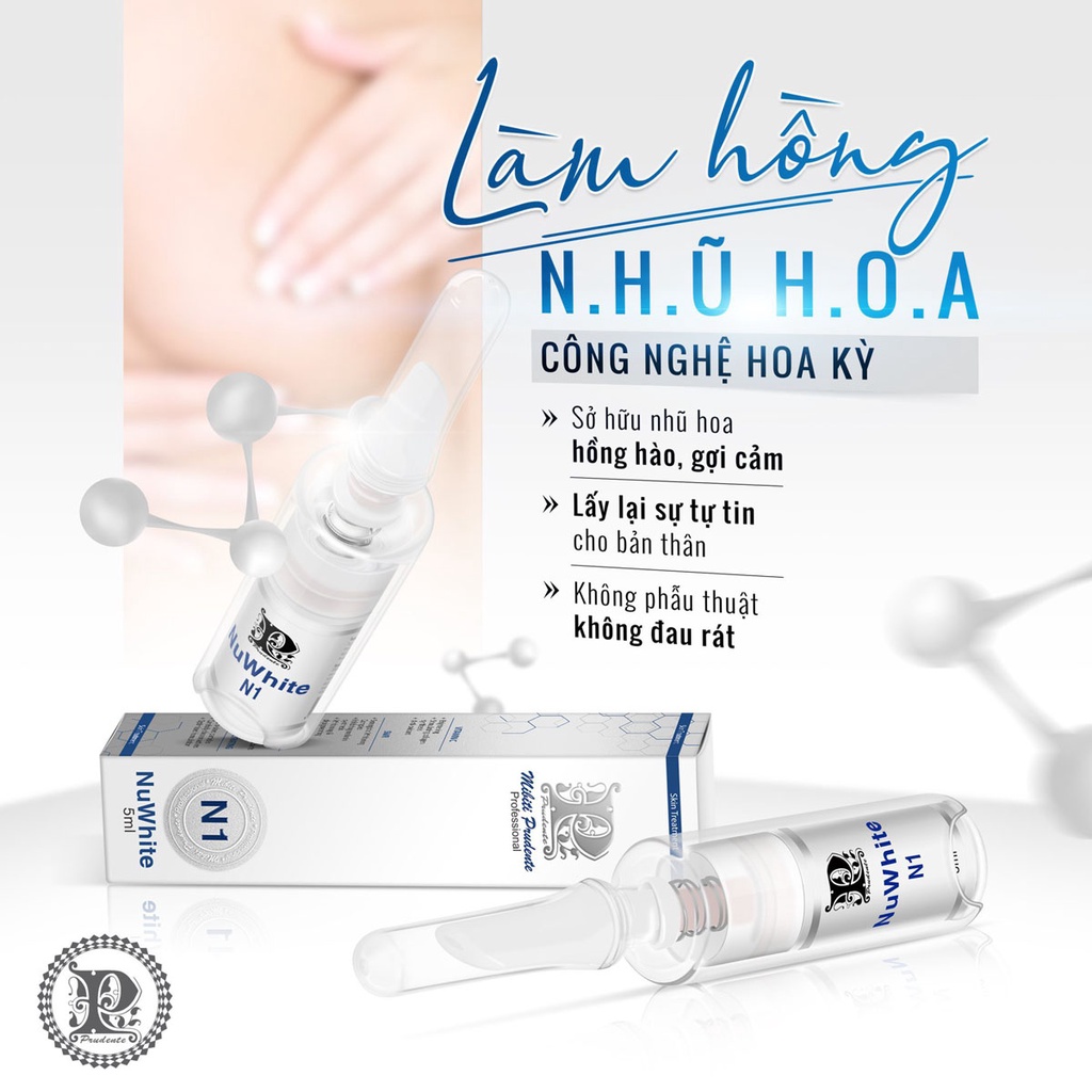 Kem làm hồng nhũ hoa Nuwhite N1 Mibiti Prudente
