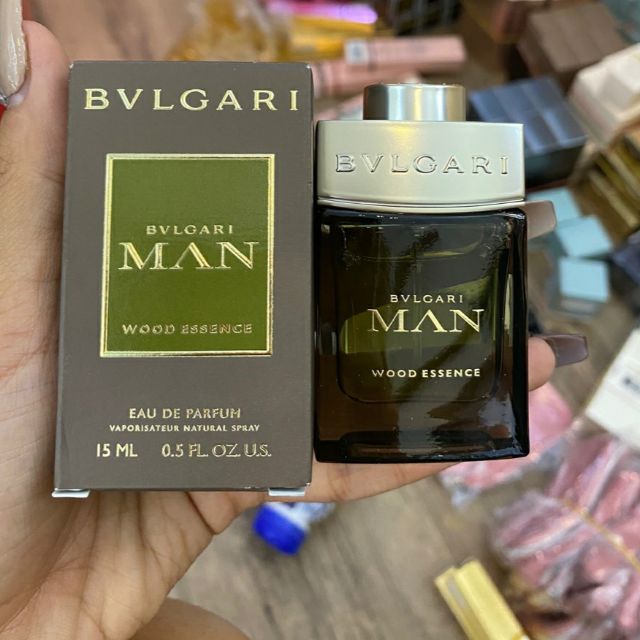 Nước hoa nam Bvlgari Man wood Essence (15ml)