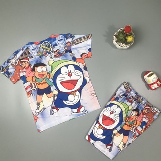 Set đồ bộ in 3D cho bé từ 10-40 ký