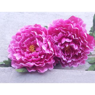 Hoa Giả Hoa Lụa Mẫu Đơn