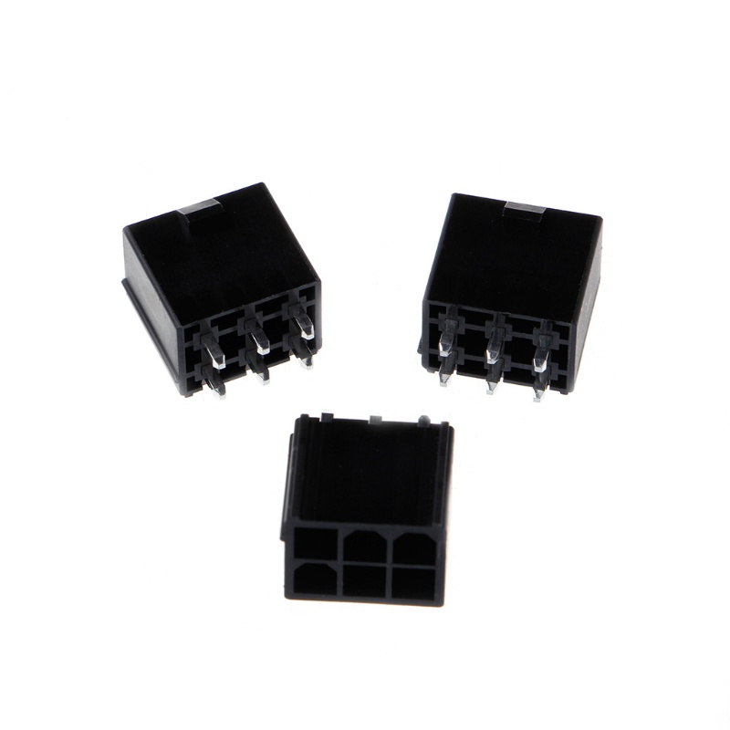 Set 30 Đầu Nối Thẳng 4 2mm 6P Female Cho PCI-E