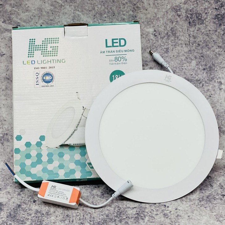 Đèn led âm trần tròn 6w, 9w, 12w, 18w ánh sáng trắng, siêu sáng, giá rẻ