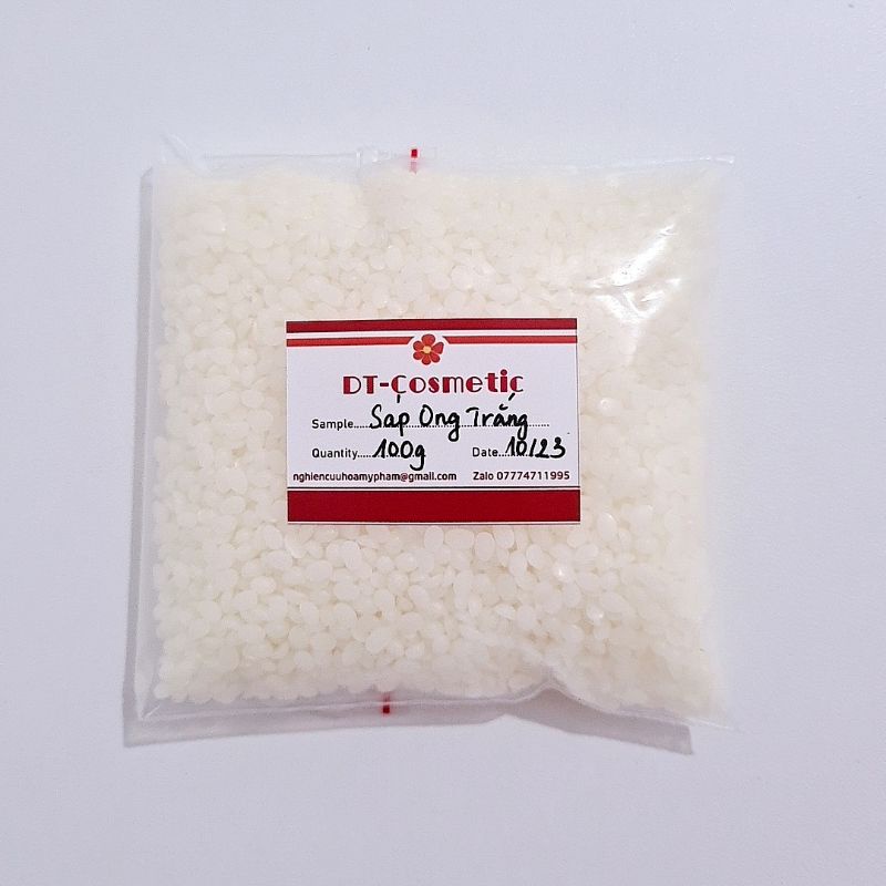 Sáp Ong Trắng Mỹ (White Beeswax) - Nguyên Liệu Mỹ Phẩm