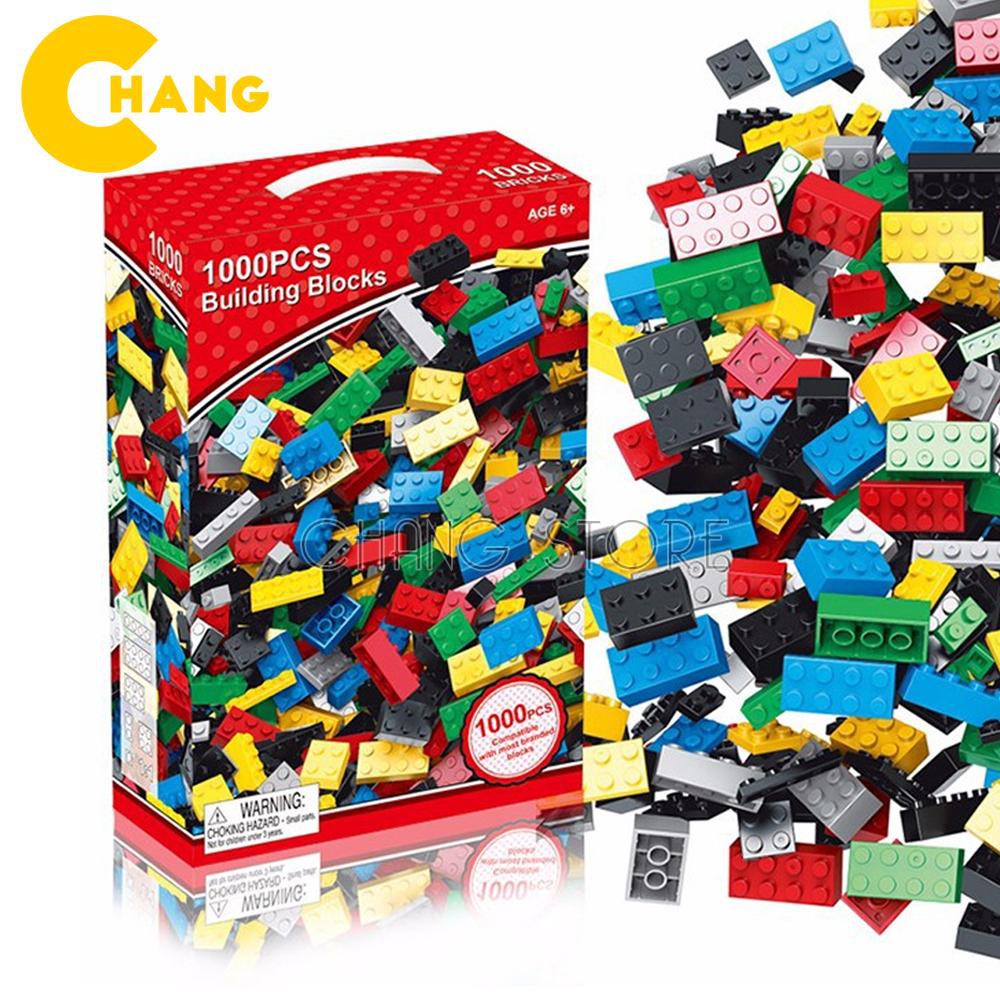 Bộ Xếp Hình Lego 1000 Chi Tiết Hộp Đỏ Cho Bé Sáng Tạo