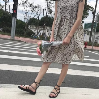 [ HÀNG ORDER ] Dép dây đan mùa hè siêu xinh