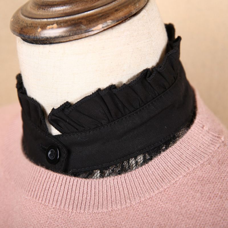 Áo Sơ Mi Cotton Phối Ren Thời Trang Dành Cho Nữ