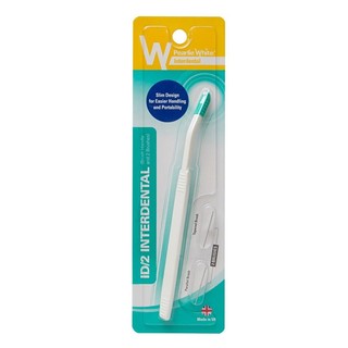 Pearlie White Bàn Chải Kẻ Răng kèm 2 đầu Lông Chải