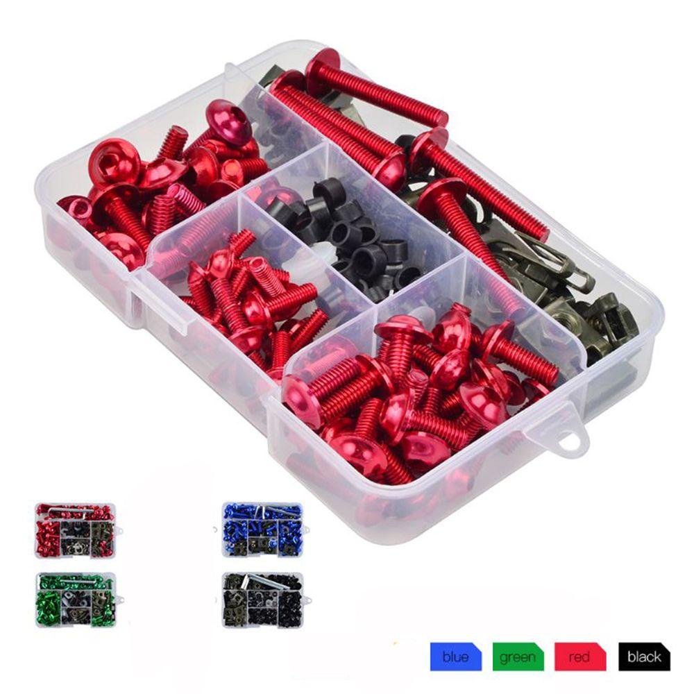 Set 158 Ốc Vít Bằng Nhôm Chuyên Dụng Cho Xe Mô Tô