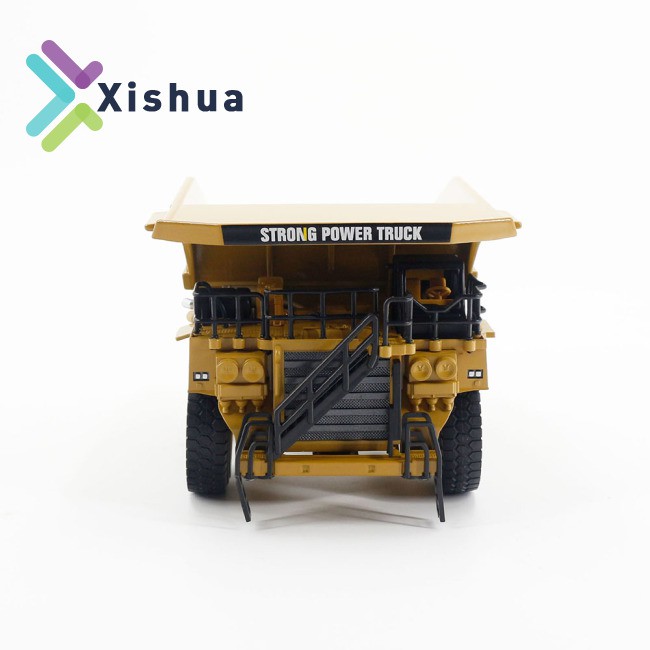 RU 1912 HuiNa Alloy Dumper Construction Toys Construction Vehicle Models 1:40 Scale Design For Kids