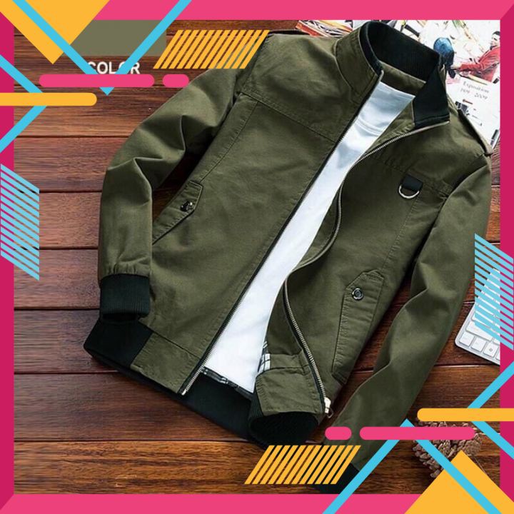 Áo khoác kaki nam, áo kaki đẹp, áo khoác 2 lớp, áo khoác chống nắng, vải thoáng khí cá tính trẻ trung luty_shop90 ms 508 | BigBuy360 - bigbuy360.vn