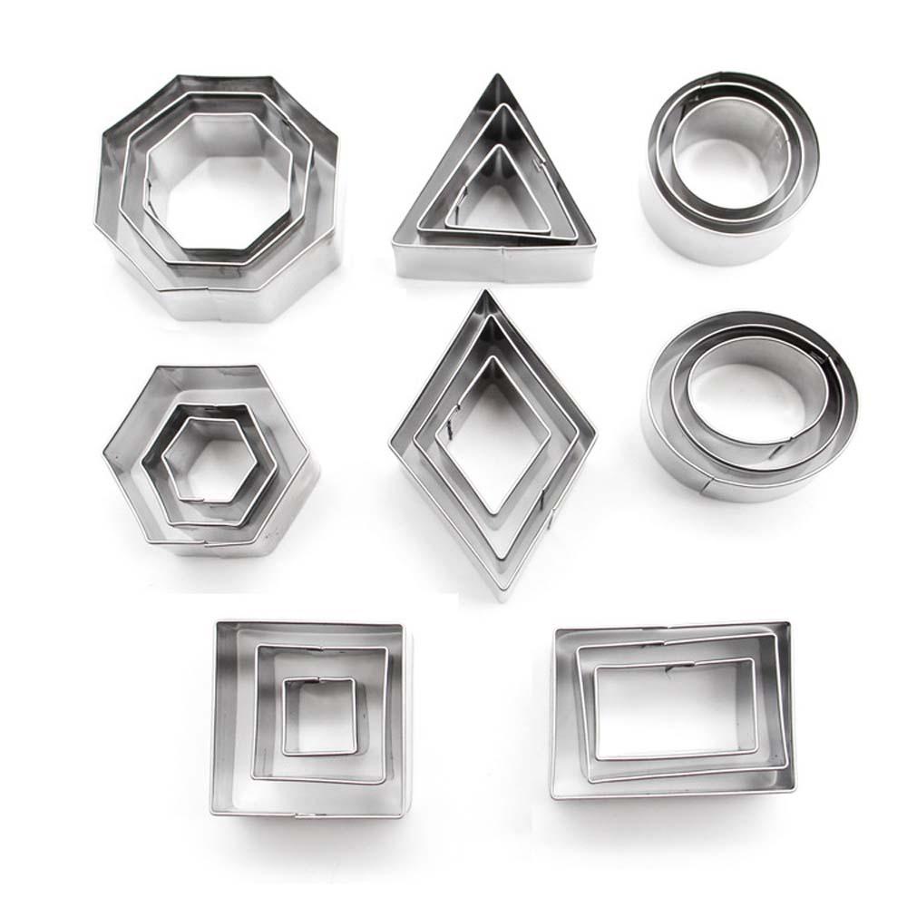 Khuôn Cắt Đất Sét Hình Vuông Bằng Gốm Polymer