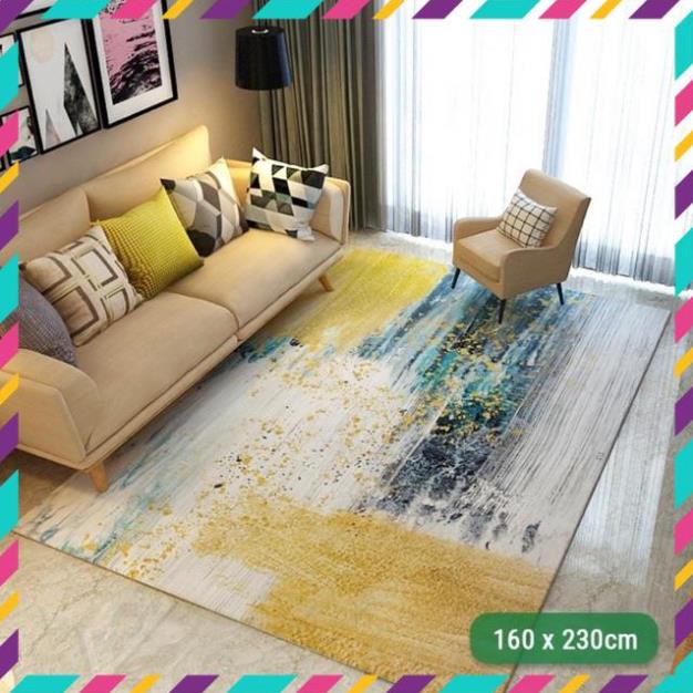 Thảm trải lót sàn, nhà, phòng khách, ngủ, trang trí-chất liệu vải sợi tổng hợp ,Polyester DH-TS0003