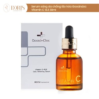 Serum Sáng Da Chống Lão Hóa Goodndoc Vitamin C 16.5 daily whitening serum 30ml