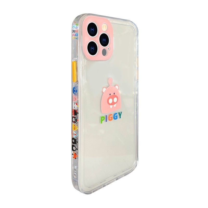 Ốp iPhone Heo Piggy cho iPhone 12 Pro Max/ 12 Pro/ 12/ 11 Pro Max/ 11/ Xs Max/ Xs/ X/ 7/8 Plus