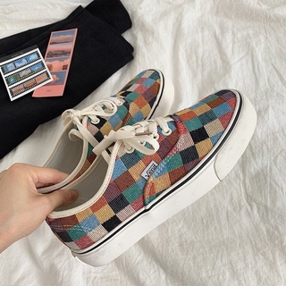  Giày vải canvas thể thao năng động cho nữ sinh