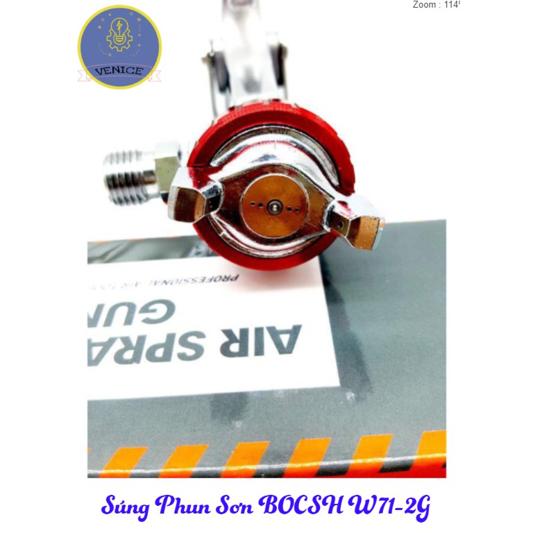 Súng Phun Sơn BOCSH W71-2G - Hàng chính hãng - Bảo hành 12 tháng