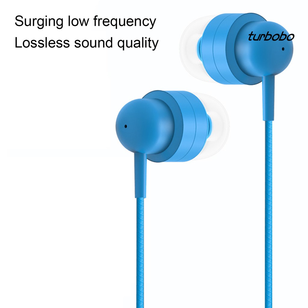 Tai nghe nhét tai 4 màu tùy chọn phích cắm 3.5mm