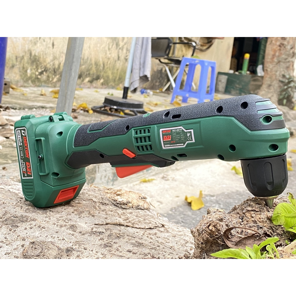 Máy Khoan Gốc  Dekton  / D21-KG10 / Dùng Pin D21