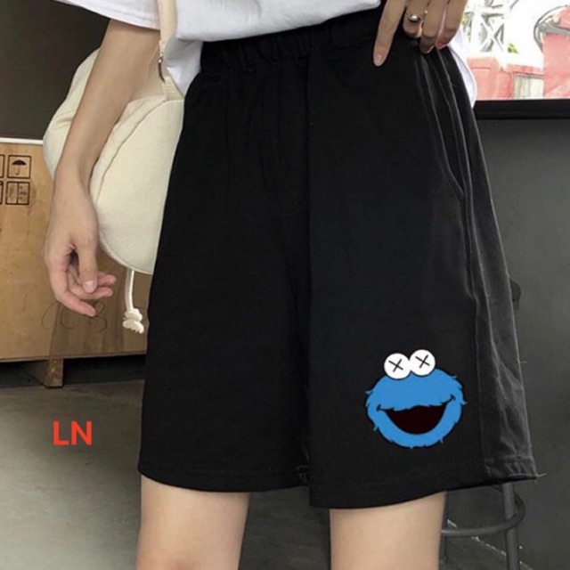 Quần đùi hoạt hình xanh đỏ DAP776