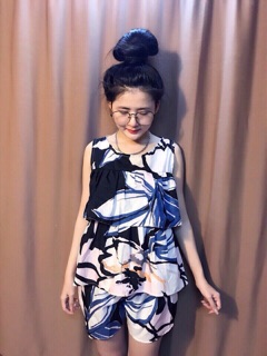 ĐỒ BỘ KATE QUẦN SHORT ÁO TẦNG