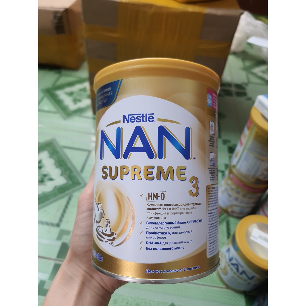 Sữa Nan Supreme Nga 400gr HMO 3