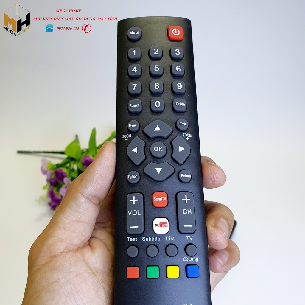 Điều khiển tivi TCL, Remote tivi TCL hàng đẹp, phím mềm