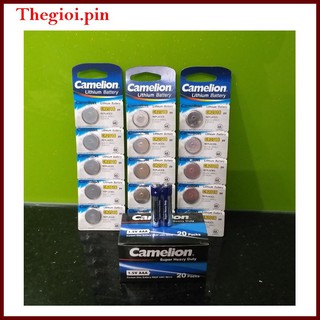 [NGUỒN HÀNG SỈ] Pin Camelion CR2016, 2025, 2032 ( 3V), Pin nút áo, Pin CR2016,Pin CR2032, Pin CR2035, pin 3V, Pin điều k