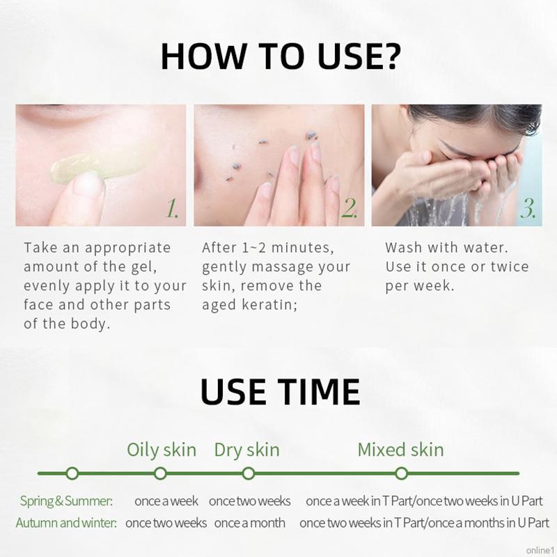 [Hàng mới về] Gel matcha tẩy tế bào chết cho da mặt | BigBuy360 - bigbuy360.vn