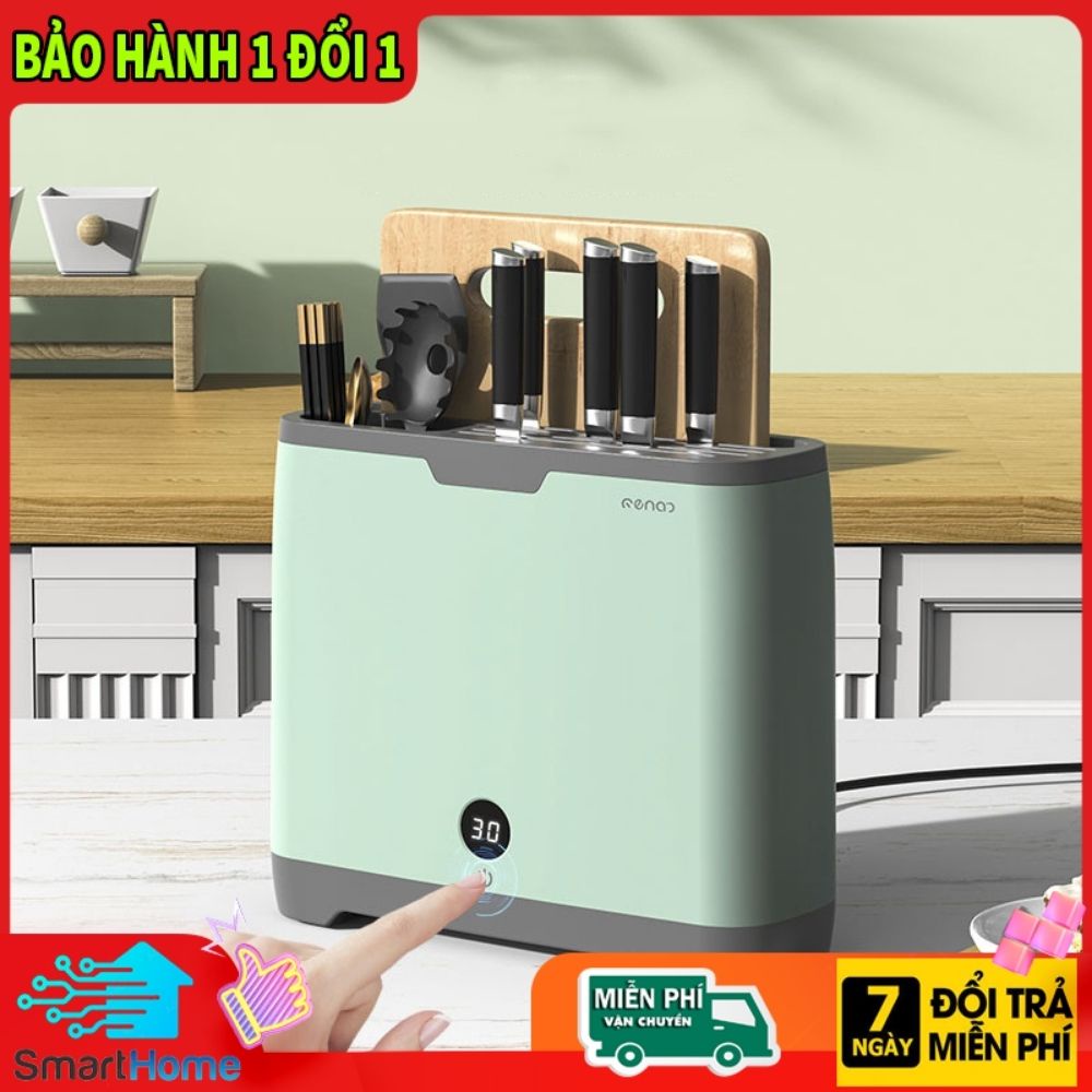 Máy khử khuẩn dao thớt tia UV tiệt trùng 99,99% vi khuẩn gây hại, bảo vệ sức khỏe - Bảo Hành 12 Tháng