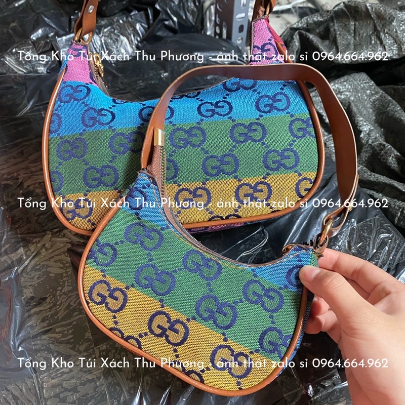 Túi kẹp nách dáng thuyền hoạ tiết chữ phối nhiều màu size 22 - size 14 siêu xinh (ảnh thật shop chụp)