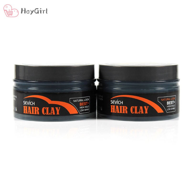 80g Hair Styling Clay Gel for Men Strong Hold Hairstyles Matte Finished Molding Cream