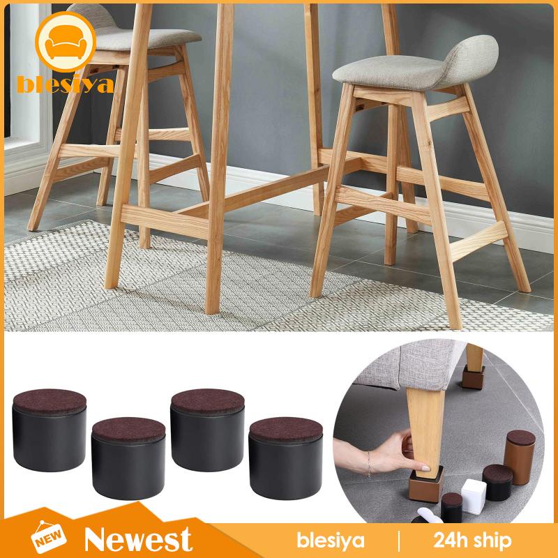 Set 4 Dụng Cụ Nâng Chân Bàn Ghế Sofa Tiết Kiệm Không Gian