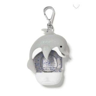 Holder  Bath and Body Works - Túi đựng gel rửa tay HÌNH CÁ HEO TRẮNG DOLPHIN