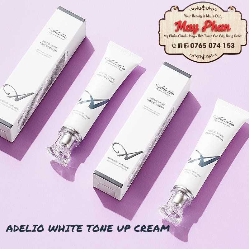 Kem Tone Up Cream Adelio sáng da tức thời, Kem nâng tông da makeup, kem lót dưỡng ẩm Adelio | BigBuy360 - bigbuy360.vn