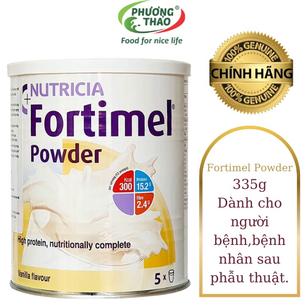 [CHÍNH HÃNG] Sữa Bột Nutricia Fortimel Powder 335g | Cam Kết Date Mới Nhất, Giá Tốt Nhất