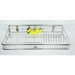 Kệ chén treo tường 1 tầng Inox (30x50cm)