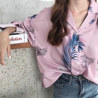 Áo sơ mi form rộng chất lụa ulzzang