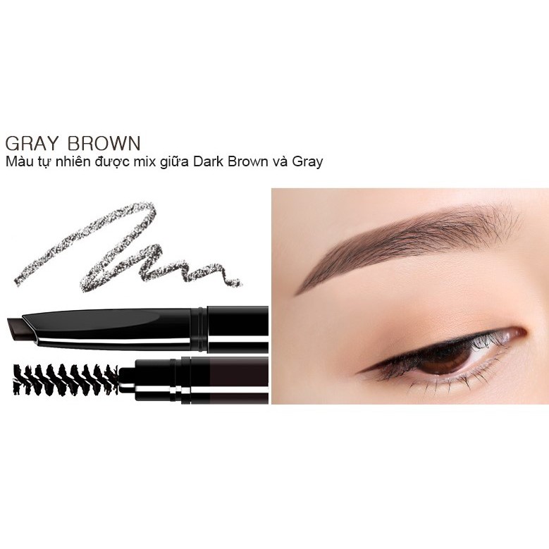 Kẻ mày Eglips Natural Auto Eyebrow (đầu tam giác) 0.3g | BigBuy360 - bigbuy360.vn
