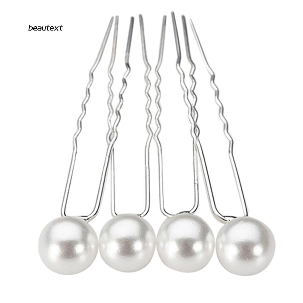 Set 20 ghim tóc gắn ngọc trai trang trí tóc sang trọng thanh lịch