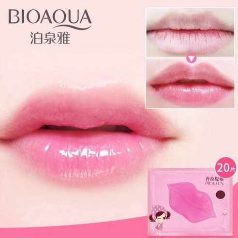 Mặt nạ môi Bioaqua nội địa Trung - Mask môi dưỡng môi hồng tự nhiên, dưỡng ẩm cực tốt