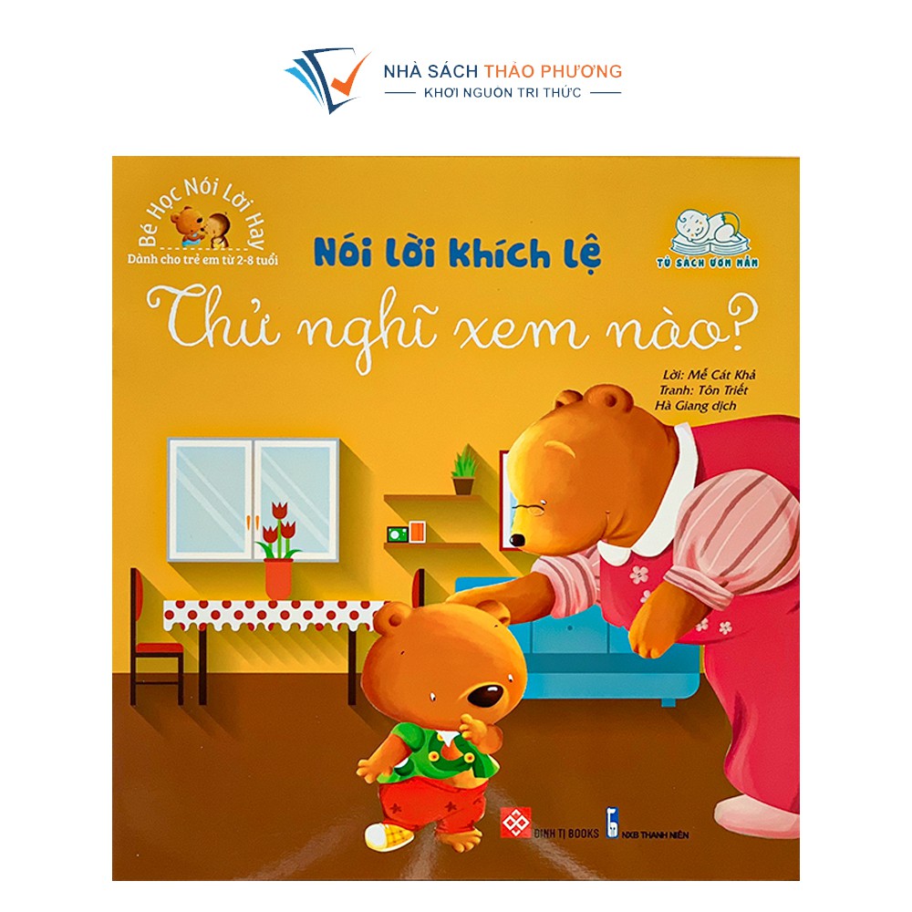 Sách - Bé học nói lời hay cho bé 2-8 tuổi