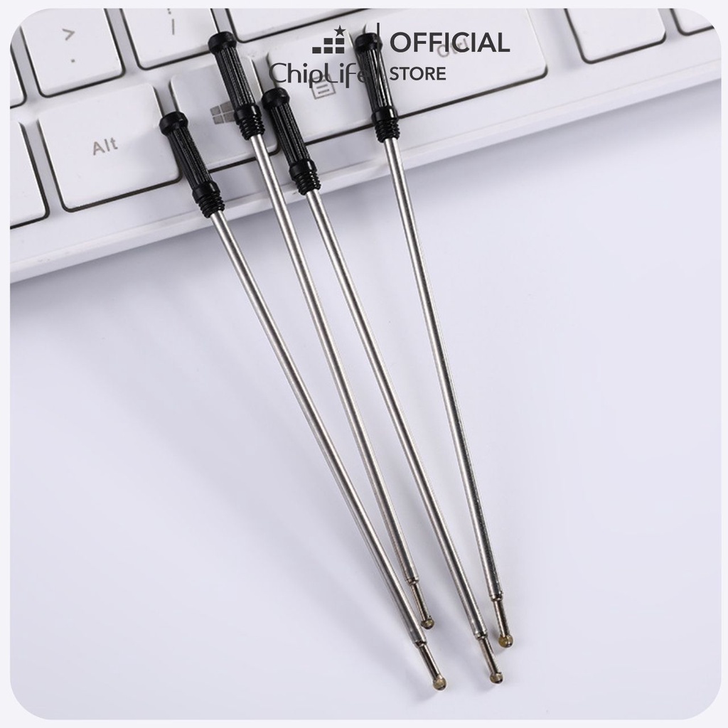 Ruột bút xoay nhỏ CHIPLIFE 0.7mm RB007- mực xanh – đen