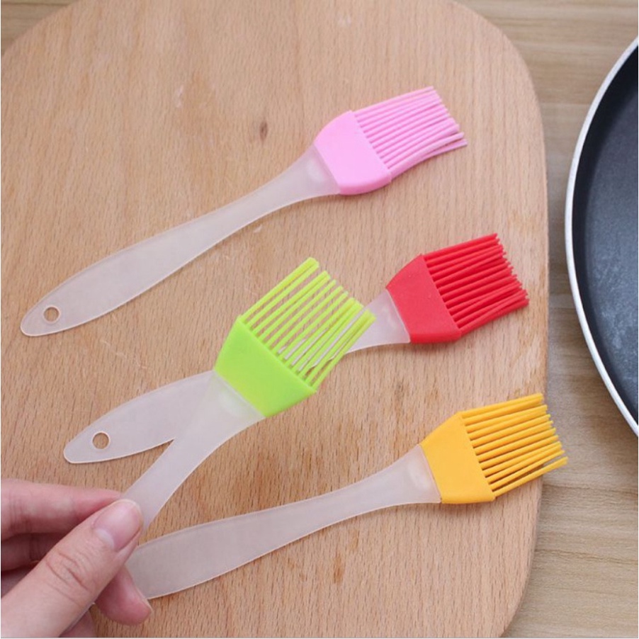 Chổi quét dầu ăn, cọ quét bơ, ướp gia vị silicon, 17.5*3cm, quét gia vị - LOKING