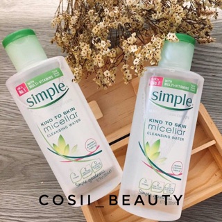 Nước tẩy trang Simple
