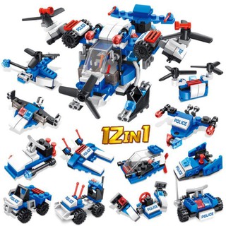 Bộ Đồ Chơi Lego Lắp Ghép Robot 12 in 1 A004-X