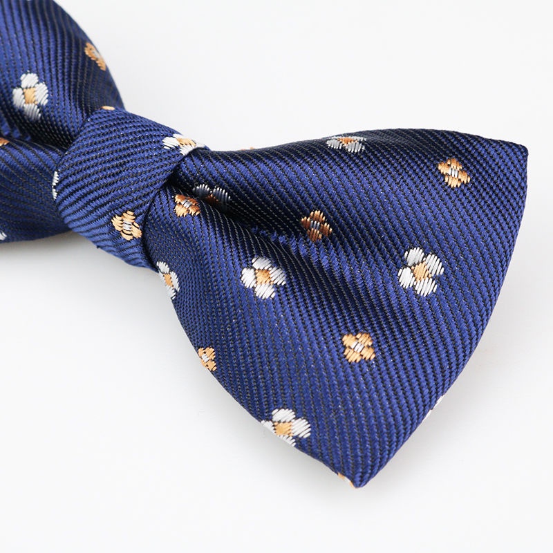 Nơ Đeo Cổ Màu Xanh Navy Phong Cách Hàn Quốc Dành Cho Bé Trai Tiểu Học