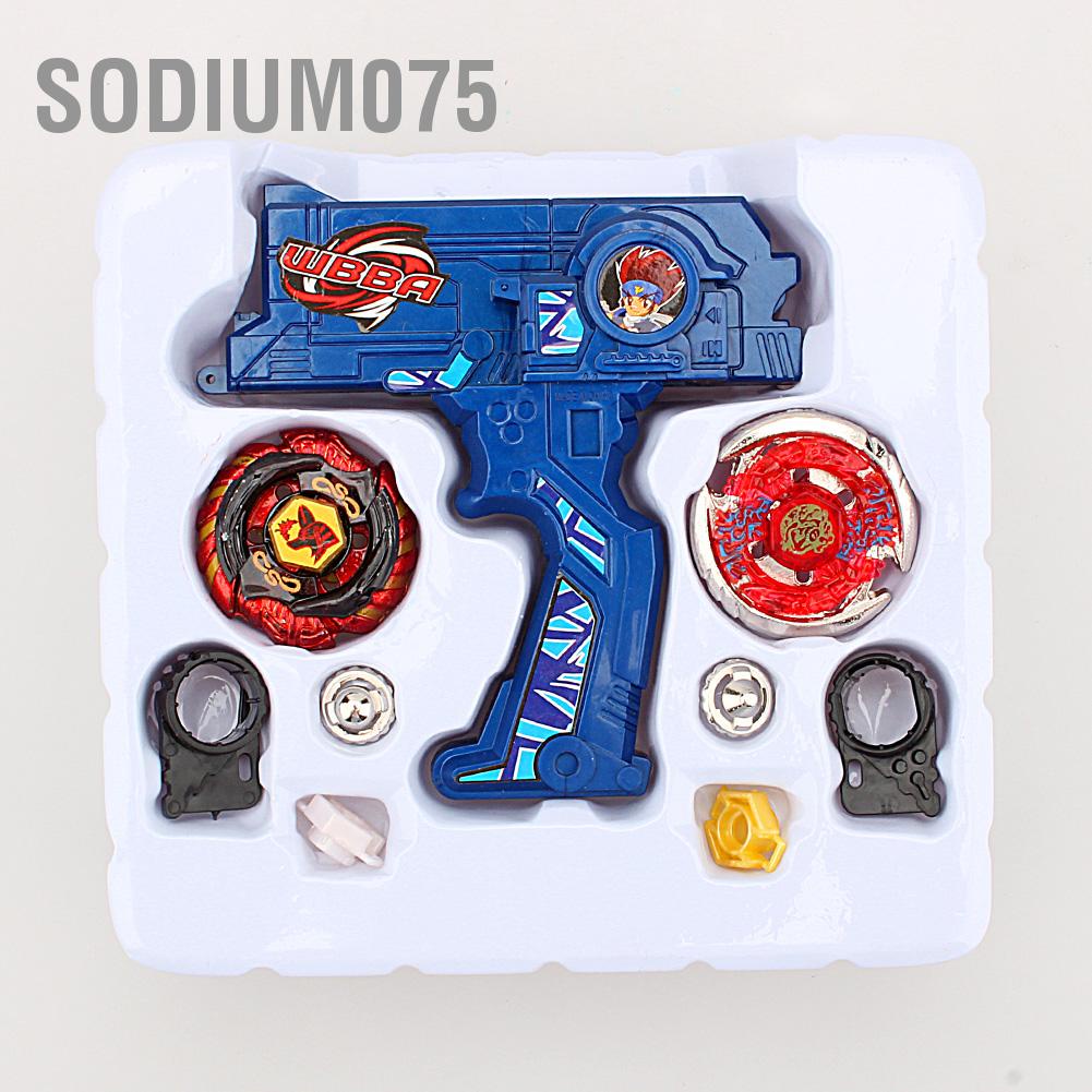Có thể bán buôn 1 Bộ Beyblade W / Launcher Metal Fusion Rotate Rapidity Fight Masters Món quà đồ chơi Sodium075 Hàng giao ngay